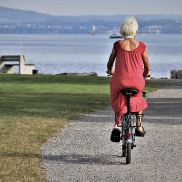 Cycling as entertainment for seniors
